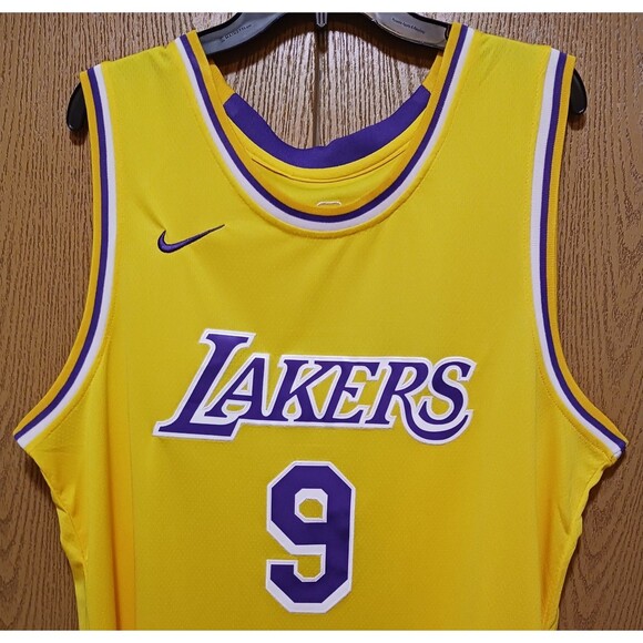 Bronny James Jr. (Nike)-(Lakers)-(Yellow)-(Jersey)-(New Condition)-(XL)-$95.00 - Picture 5 of 11